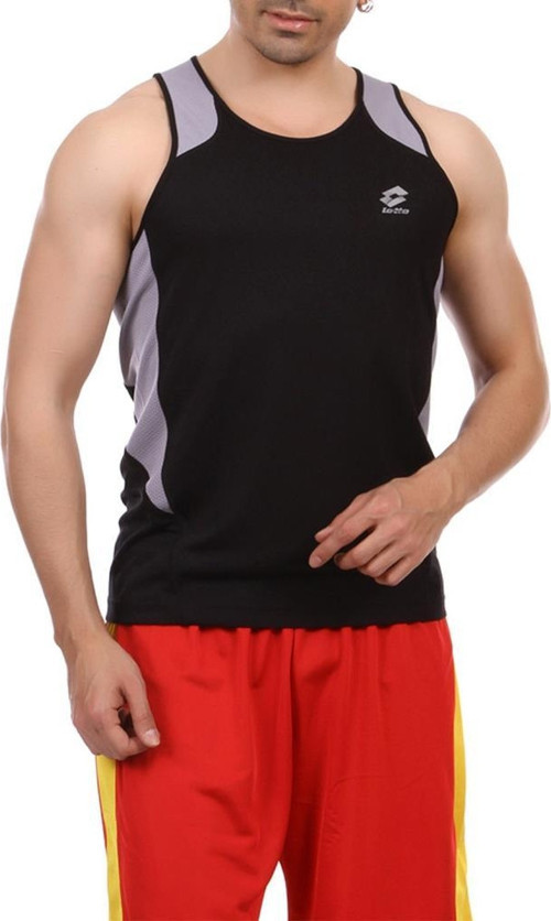 Q3419 Tank Mercury Erkek Siyah Spor Atlet