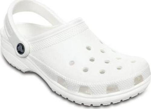 Classic Clog Terlik Beyaz 10001-100