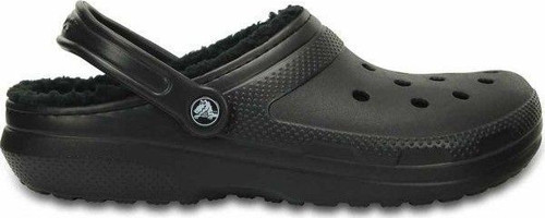 Classic Lined Clog Unisex Siyah İçi Yünlü Günlük Terlik 203591-060