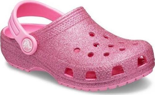 Classic Glitter Clog Kadın Terik Simli Pembe 206993-669