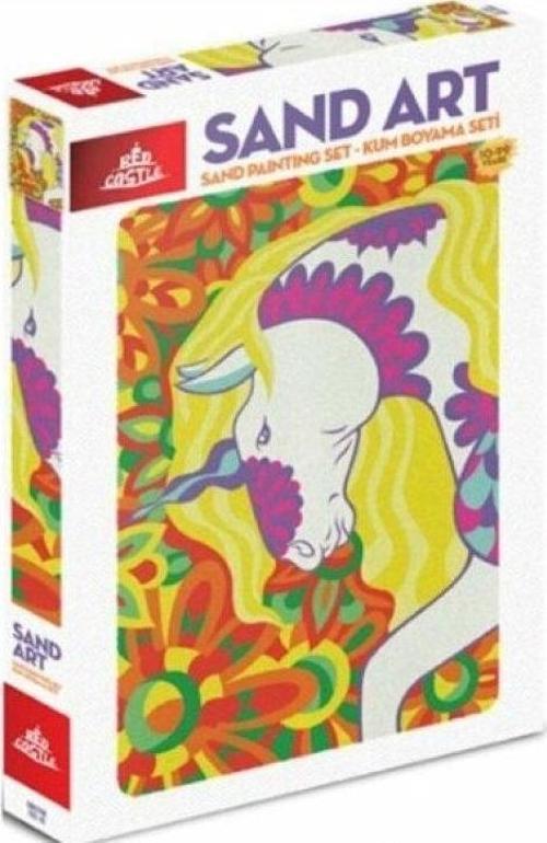 Sand Art Yetişkin Kum Boyama Seti - Unicorn