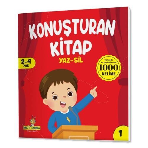 Konuşturan Kitap Serisi - Yaz Sil Kitaplar (2-4 Yaş)