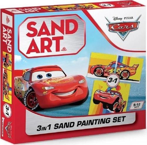 Kum Boyama Seti - Cars 3in1 ( Ykl - 101)
