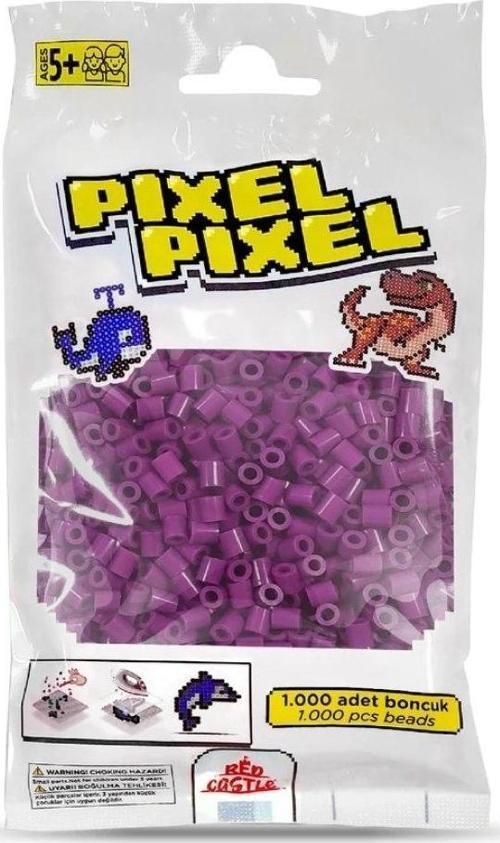 Pixel Pixel 1000 Adet Midi Boncuk Bordo