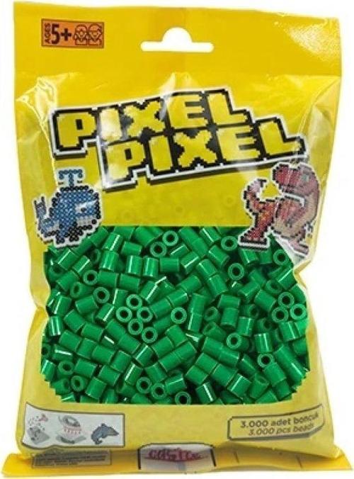 Pixel Pixel 3000 Adet Midi Boncuk Yeşil