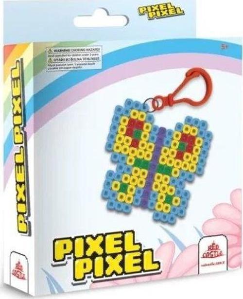 Pixel Pixel Kelebek Anahtarlık Yapım Seti