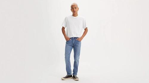 512™ Slim Taper Normal Bel Erkek Koyu Mavi Jean A2087-0037