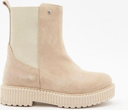 Hp-315-043 Kadın Bej Nubuk Bot