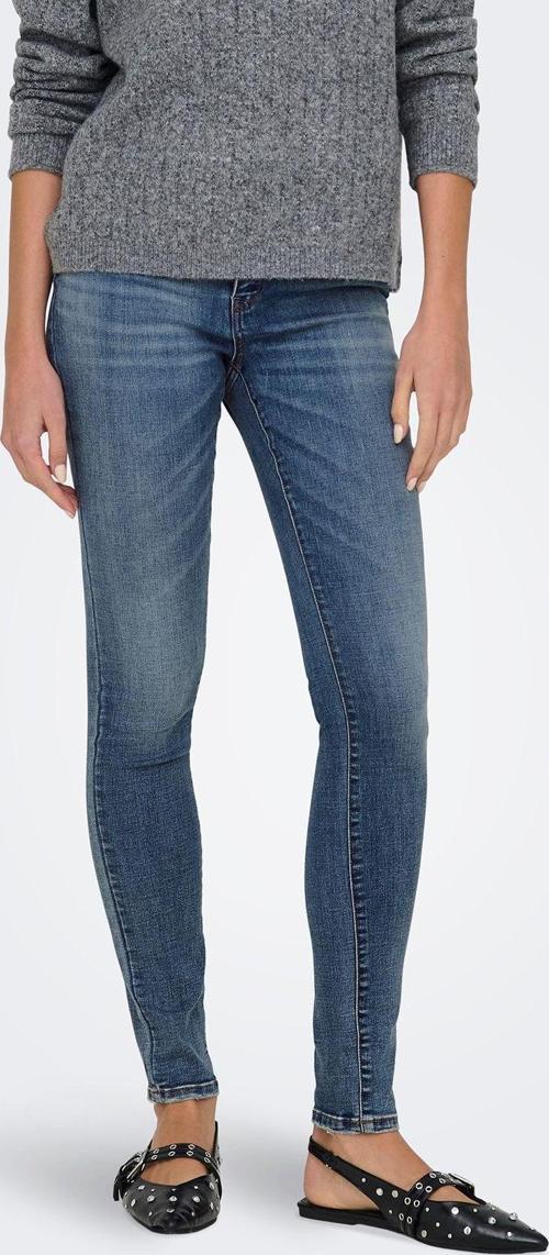 Onliconic Pamuk Karışımlı Slim Fit Yüksek Bel Dar Paça Jeans Kot Pantolon 15332036