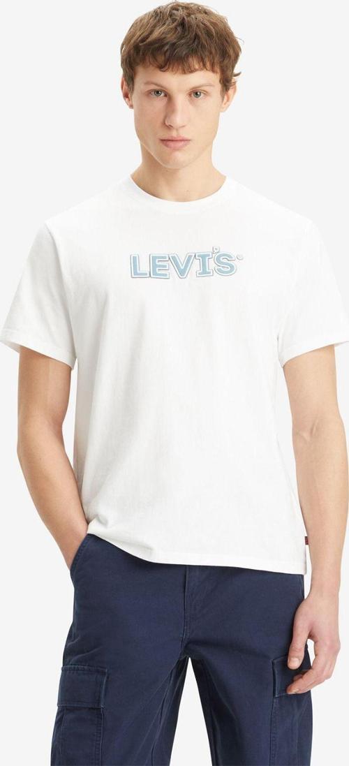Relaxed Fit Short Sleeve Graphic Erkek Beyaz T-Shirt 16143-1487
