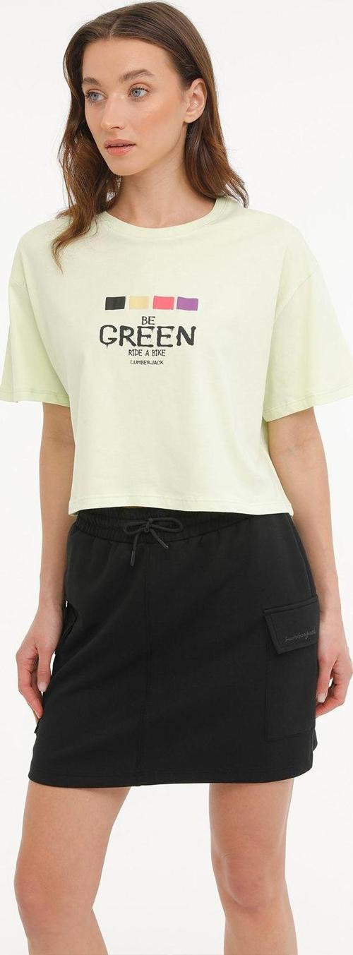 Wl Vanılla 11Md1056 Neon Yeşil Kadın Kısa Kol T-Shirt