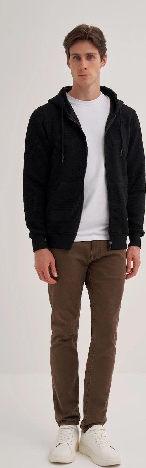 Caz 5035 Ottoman Sweat Hırka
