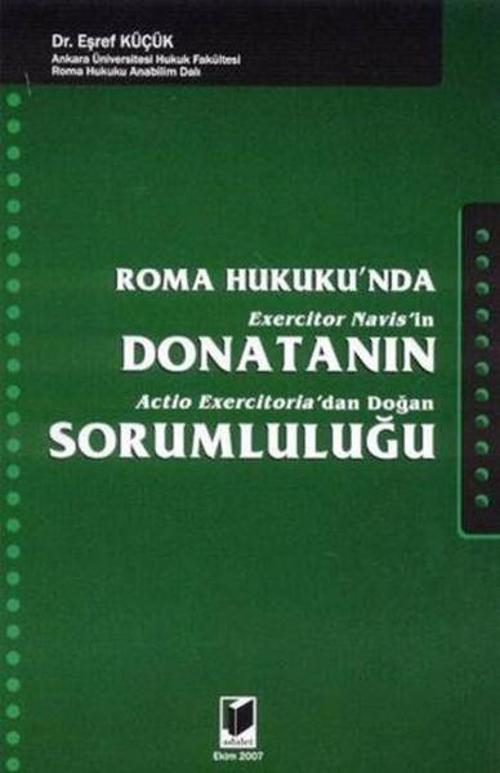 Roma Hukuku'nda Donatanın Sorumluluğu