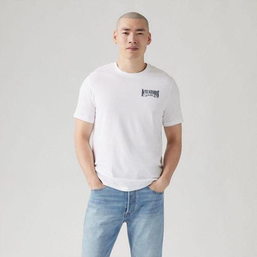 Graphic Crewneck Tee Brin Music Inspire Beyaz Erkek T-Shirt 22491-1855