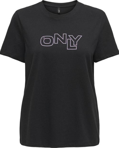 Onllotta S/S Tee Cs Jrs Kadın Siyah T-Shirt - 15339251
