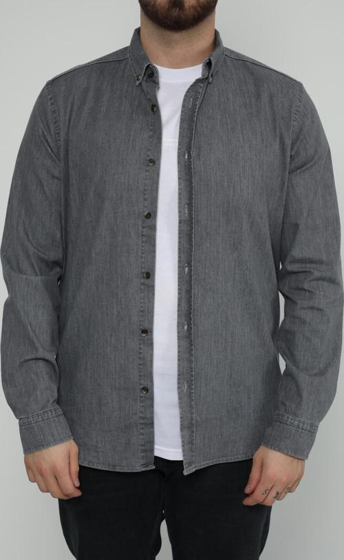 Hscstore Erkek Gri Gömlek - 6950