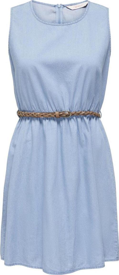 Onlbea S/L Braıded Belt Dress Dnm Fs 65% Cotton, 35% Lyocell Elbise