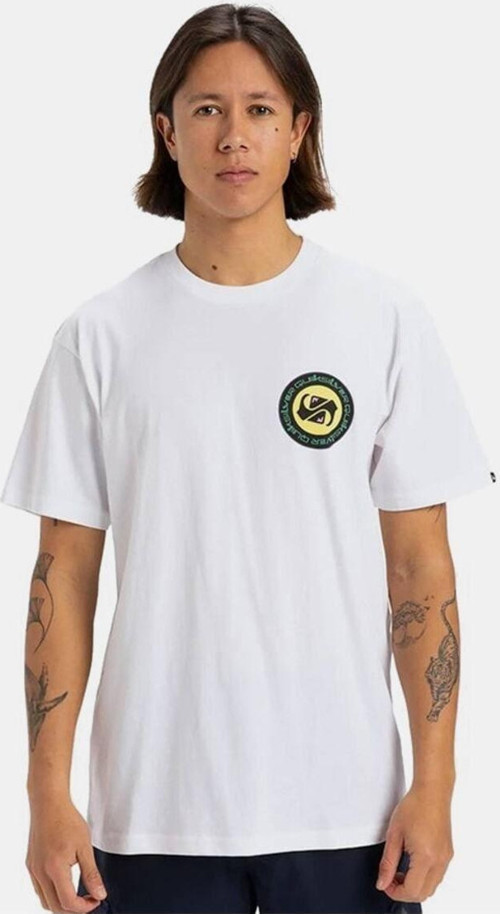 Quıksilver Erkek Beyaz Circle Back Ss Tshirt Eqyzt08054-908