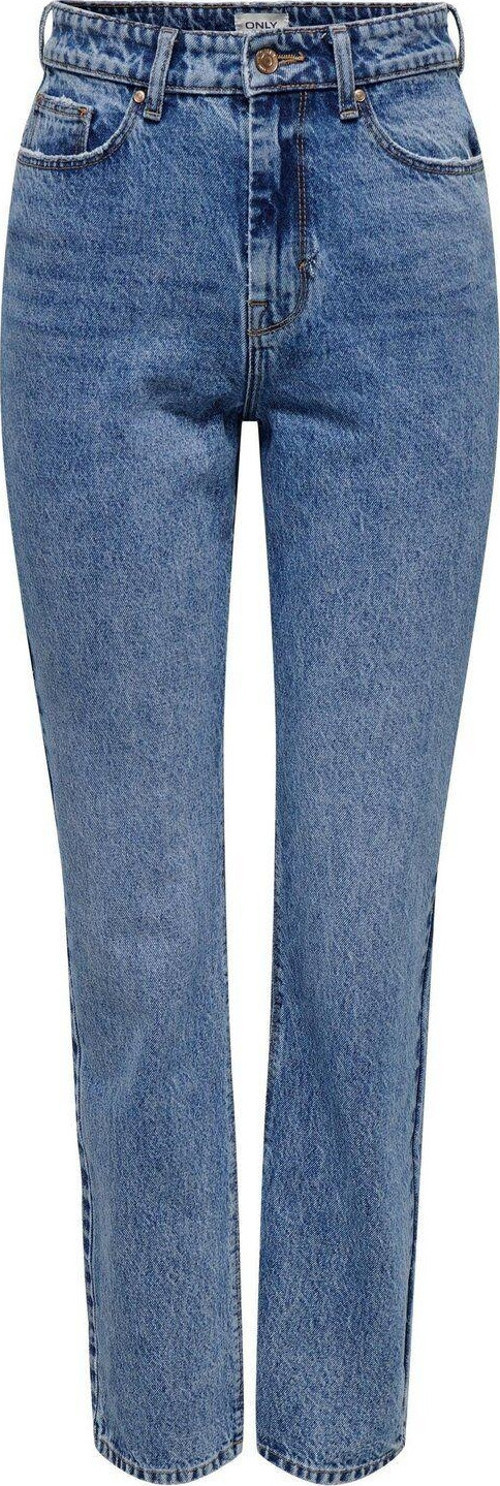 Kadın Denim Yüksek Bel Düz Kesim Kot Pantolon - 15311652