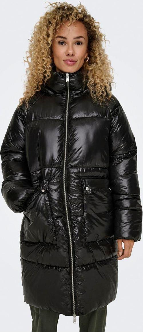 Siyah Kadın Kaban Onlsky Oversızed Puffer Coat Cc Otw