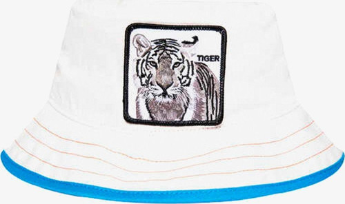 Tigre Libre Bucket Unisex Beyaz Şapka