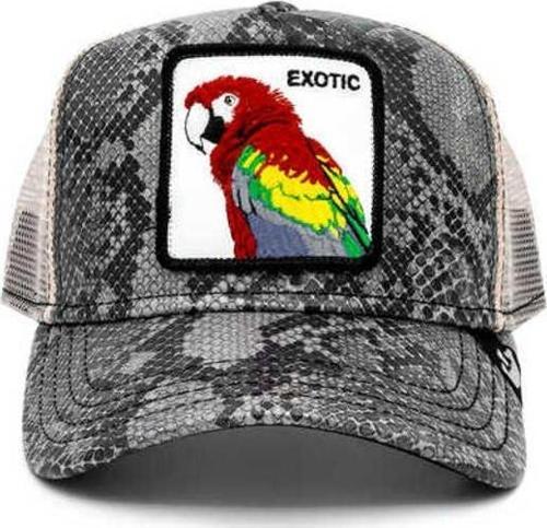 Margaritaville ( Papağan Figürlü ) Deri Görünümlü Şapka 101-0868