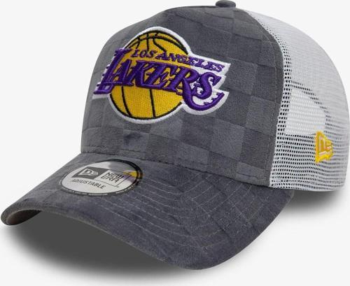 Tonal Check 9Forty La Lakers Unisex Gri Şapka