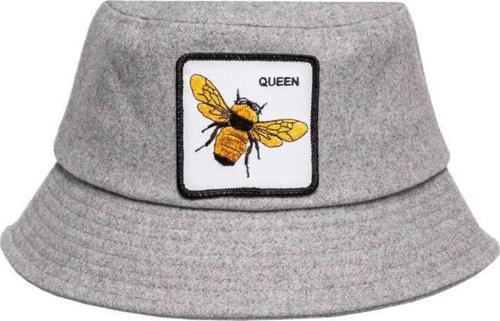 . Queen Heat ( Arı Figürlü) Bucket 105-0064 Gri S/M