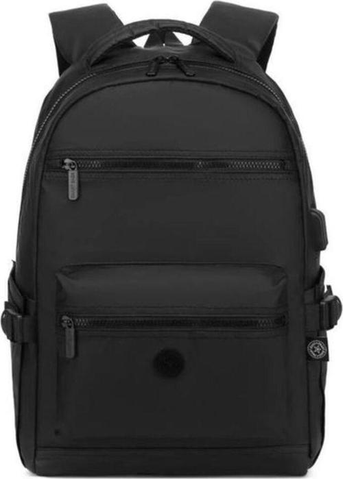 Gumi Siyah Unisex Sırt Çantası Smb8661