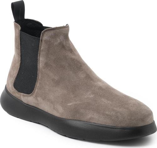 Erkek Bot 13A6 Frau WAXYAnkle Boot Visone (Dark Beige)