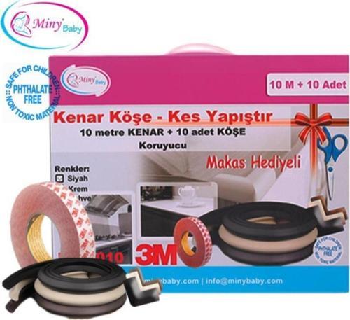 Kenar Köşe Kes Yapıştır Makas Hediyeli 10 Metre Kenar 10 Adet Köşe