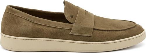 Erkek Oxford ( Klasik) 24B4 Frau SUEDE PLANETpanna (Green)