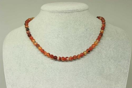 Akik Taşı 6mm Kolye (klipsli) (23660)