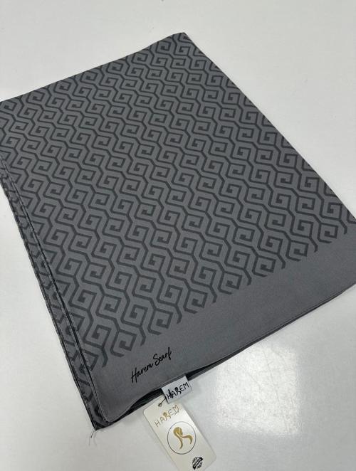 Desenli Pamuk Gold Stella Şal HFW0421