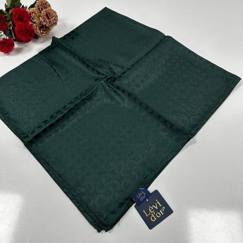 Kristal Jakar Pamuk Eşarp Zümrüt JPR0112