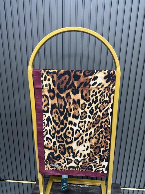 Soft Pamuklu Şal Leopar Desen LBS1005