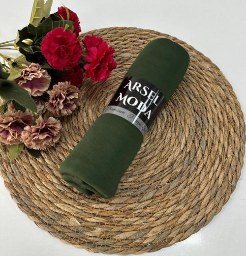 ArSel Moda Penye Şal Koyu Koyu Yeşil LPSA65