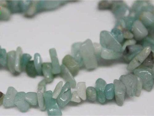 Amazonit Taşı Doğal Küçük Taşlar Dizi - 80cm
