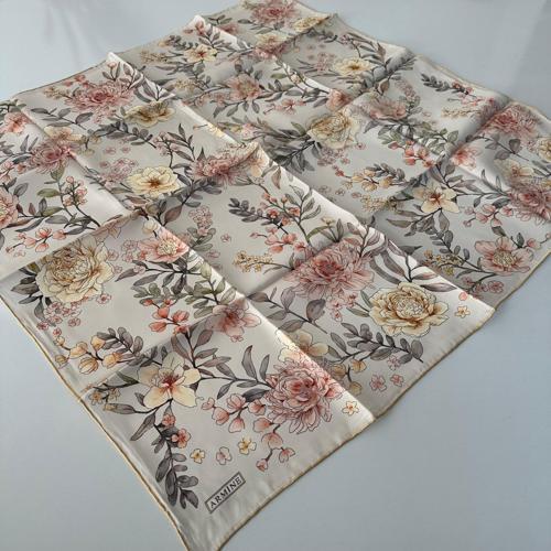 Saf İpek Eşarp Sura İpek 2025 İlkbahar-Yaz Sezon PKR0706