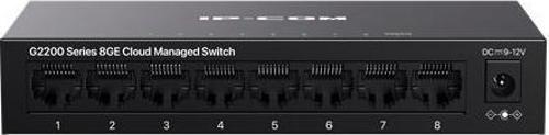 IP-G2208D 8 PORT GIGABIT CLOUD YÖNETİLEBİLİR METAL KASA SWITCH