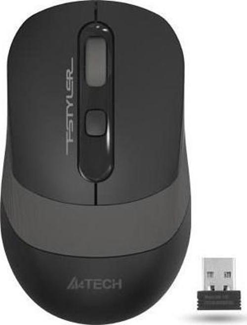 A4 TECH FG10S GRI SESSİZ KABLOSUZ OPTIK 2000 DPI