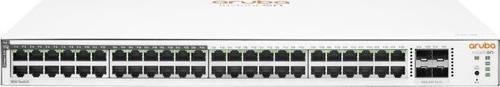 E ARUBA ION JL815A 48 PORT GIGABIT / 24 PORT POE + 4X1GB SFP UPLINK YÖNETİLEBİLİR 370W POE RACMOUNT SWITCH