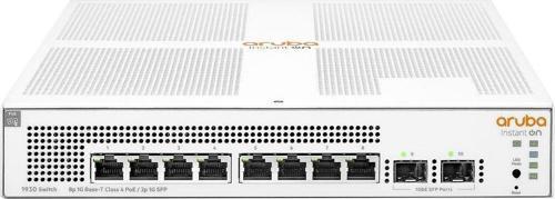 E ARUBA ION 1930 JL681A 8 PORT GIGABIT POE + 2XSFP UPLINK YÖNETİLEBİLİR 124W POE SWITCH