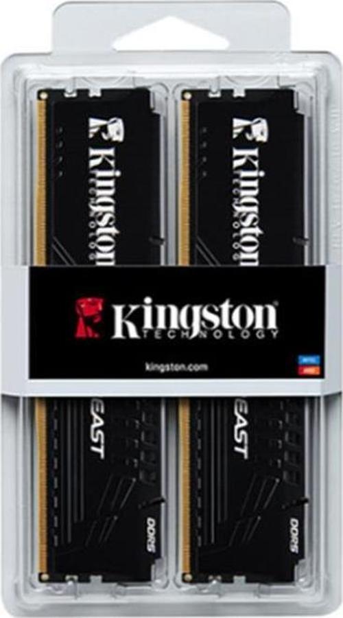 16 GB (2X8) DDR5 5600MHZ KINGSTON BEAST BLACK CL36 DT KF556C36BBEK2/16TR 