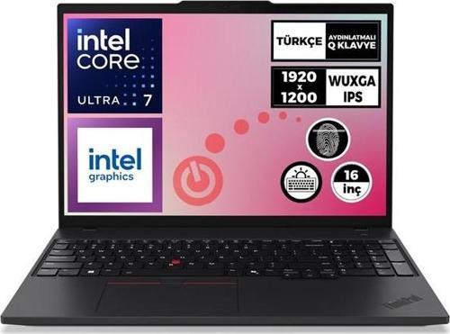 NB THINKPAD E16 21MA008XTX ULTRA 7 155H 16GB 512SSD O/B 16 DOS