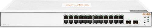 E ARUBA ION JL812A 1830 24 PORT GIGABIT + 2X1GB SFP UPLINK YÖNETİLEBİLİR RACKMOUNT SWITCH