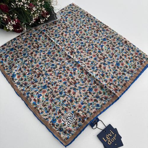 Levi'dor Kristal Eşarp Yeni Sezon Efsane Çiçek Desen LTK9002