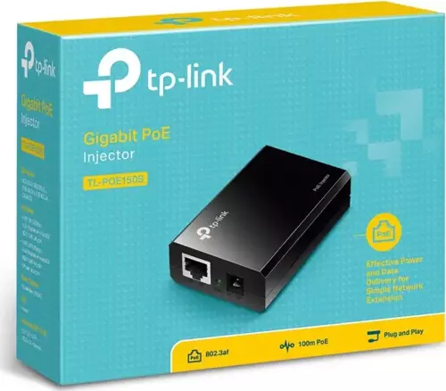 TP-LINK TL-POE150S 48V 15.4WATT POE INJECTOR ADAPTOR