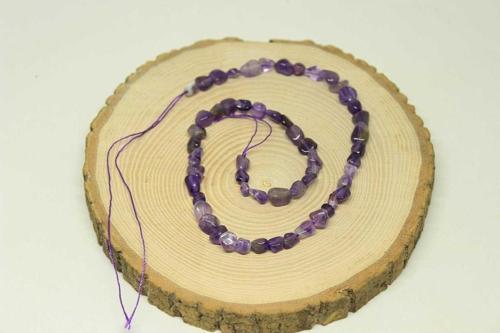 Ametist Taşı Doğal Dizi (25465)