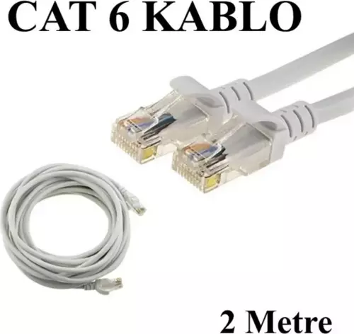 ICAT6-02TG 2MT CAT6 UTP PATCH KABLO GRİ